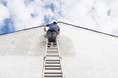 Peinture extérieure à Villossanges — façades et ravalement
